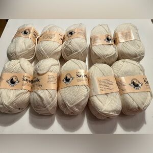 Eaton Sayelle Cream White Yarn Bundle